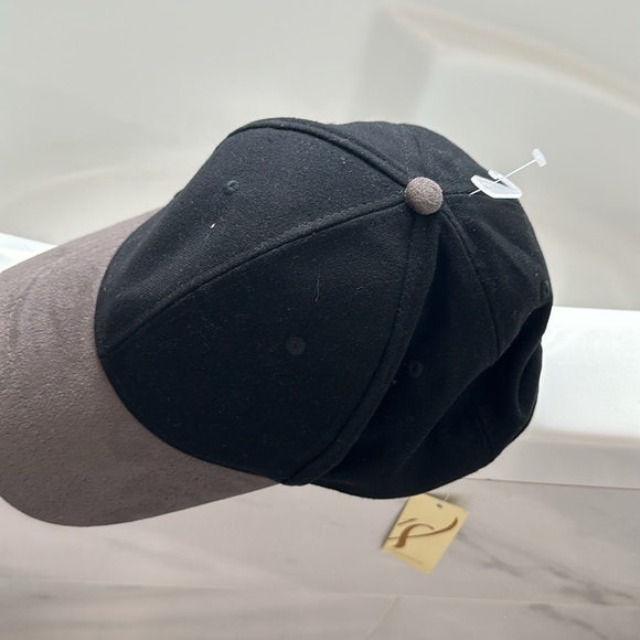 Collectioneighteen Suede 2 Tone Baseball Cap - Picture 2 of 7